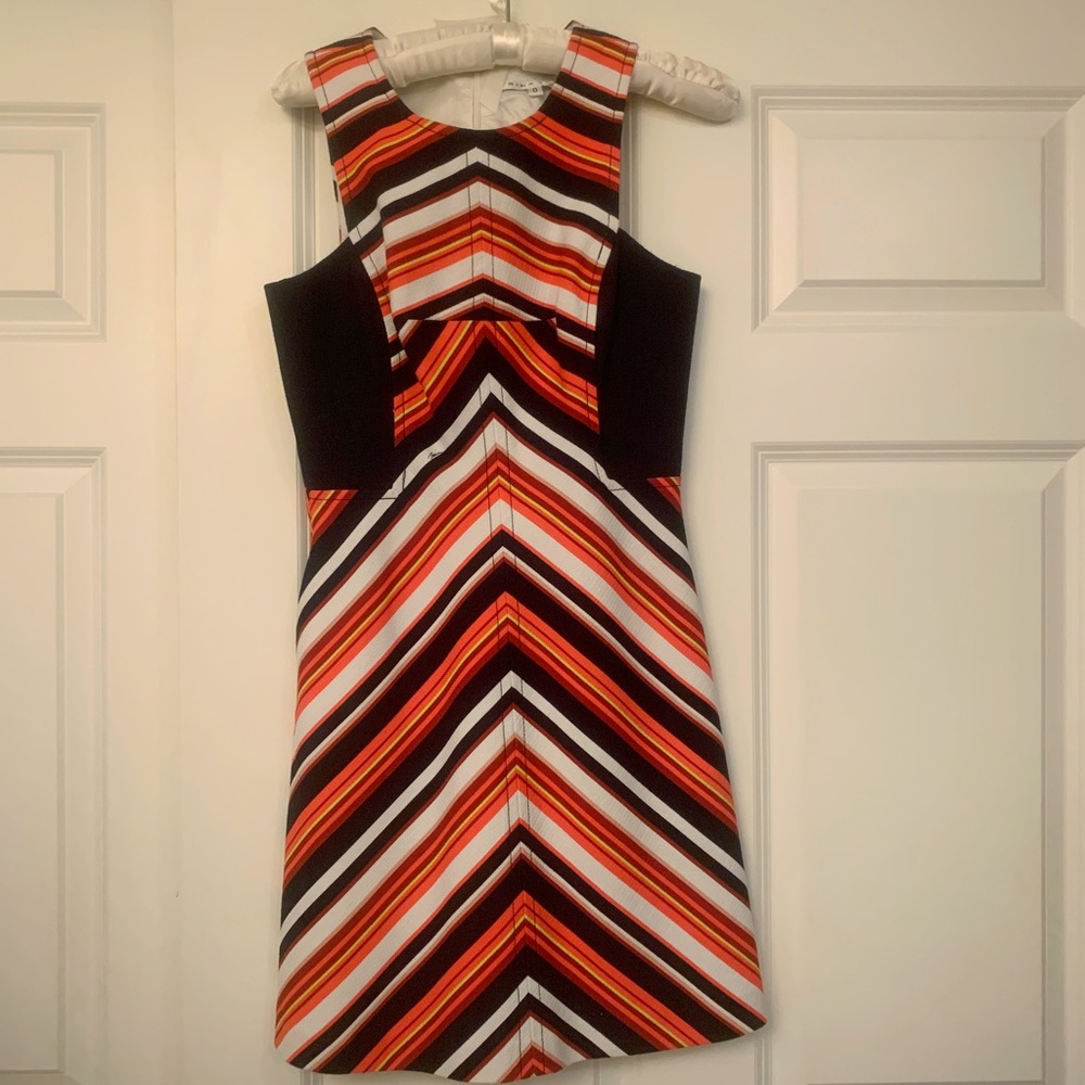 Trina Turk Chevron Striped Dress Size 0
